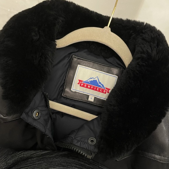 Penfield rock wool jacket| all black| size S - Picture 6 of 11